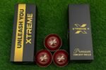 Xtreme11 Leather Cricketballs Red White - Image 2