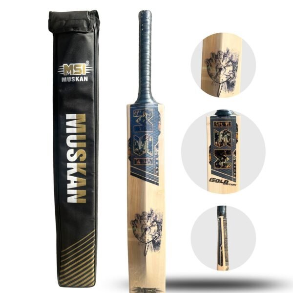 MSI Cricket Bat – Premium Quality Kashmir Willow for Powerful Performance