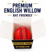 Xtreme11 Professional Pink Cricket Ball – Premium Quality Leather Match Ball - Image 4