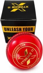 Xtreme11 Professional Pink Cricket Ball – Premium Quality Leather Match Ball